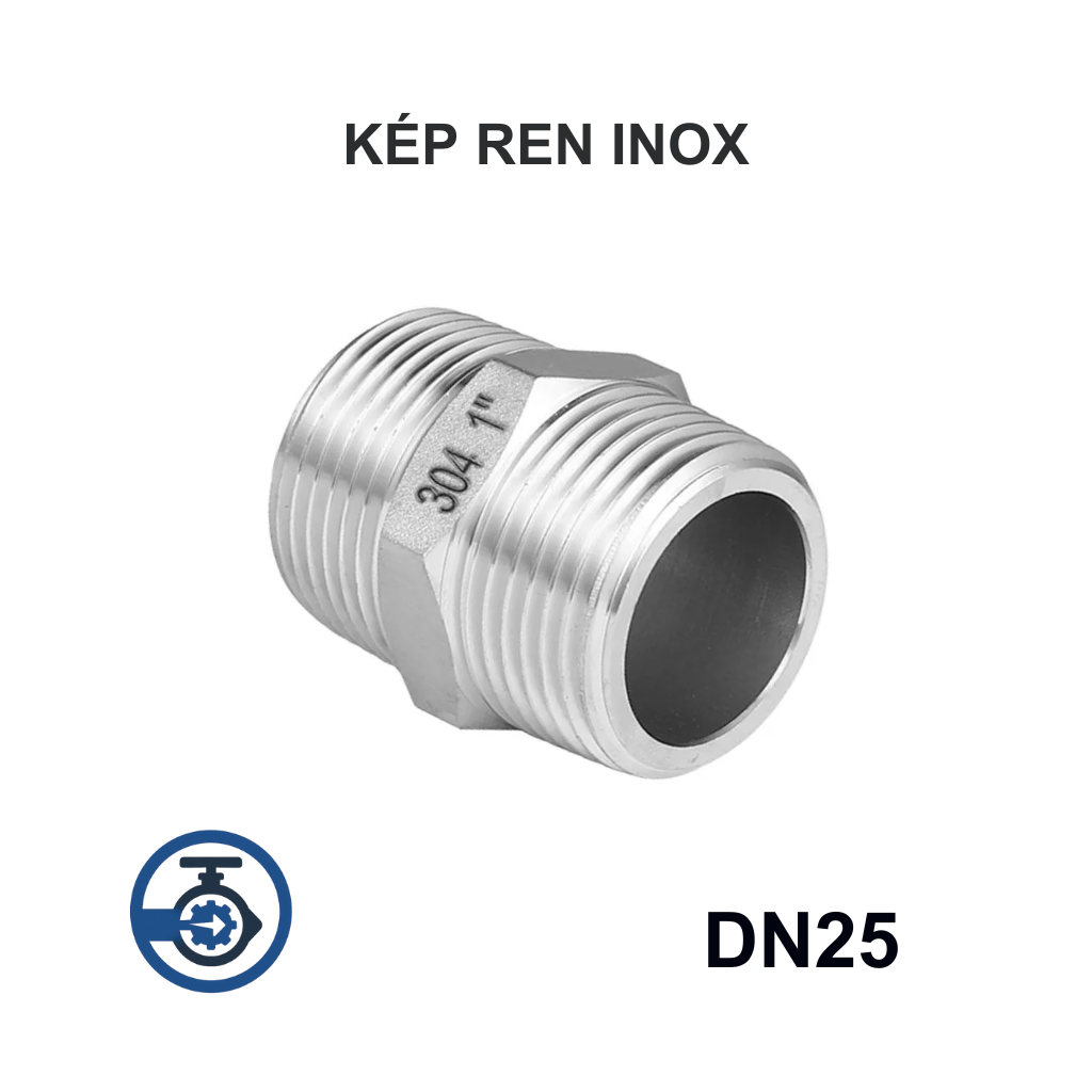 Kép ren inox DN25 10 Kép ren inox DN25