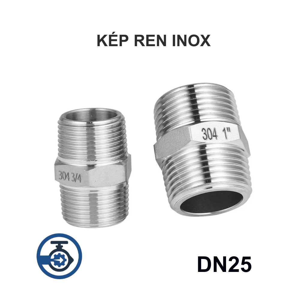 Kép ren inox DN25 13 Kép ren inox DN25