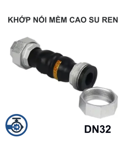 Khớp nối mềm cao su ren DN32