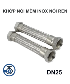 Khớp nối mềm inox nối ren DN25