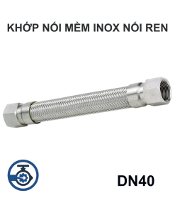 Khớp nối mềm inox nối ren DN40