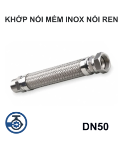 Khớp nối mềm inox nối ren DN50