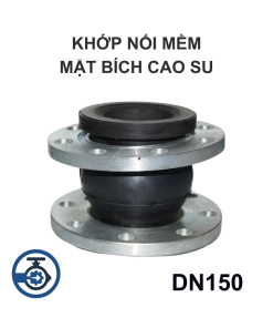 Khớp nối mềm mặt bích cao su DN150