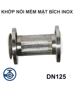 Khớp nối mềm mặt bích inox DN125
