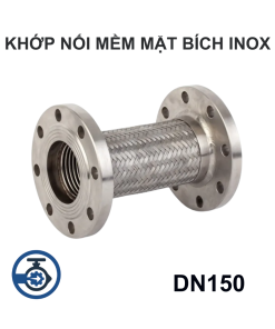 Khớp nối mềm mặt bích inox DN150