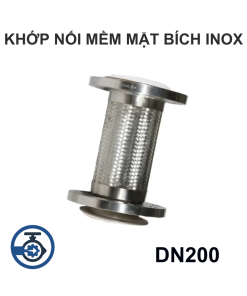 Khớp nối mềm mặt bích inox DN200