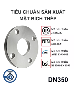 Mặt bích thép mạ kẽm DN350
