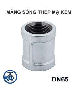 Măng sông thép mạ kẽm DN65