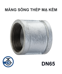 Măng sông thép mạ kẽm DN65