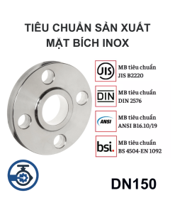 Mặt bích Inox DN150