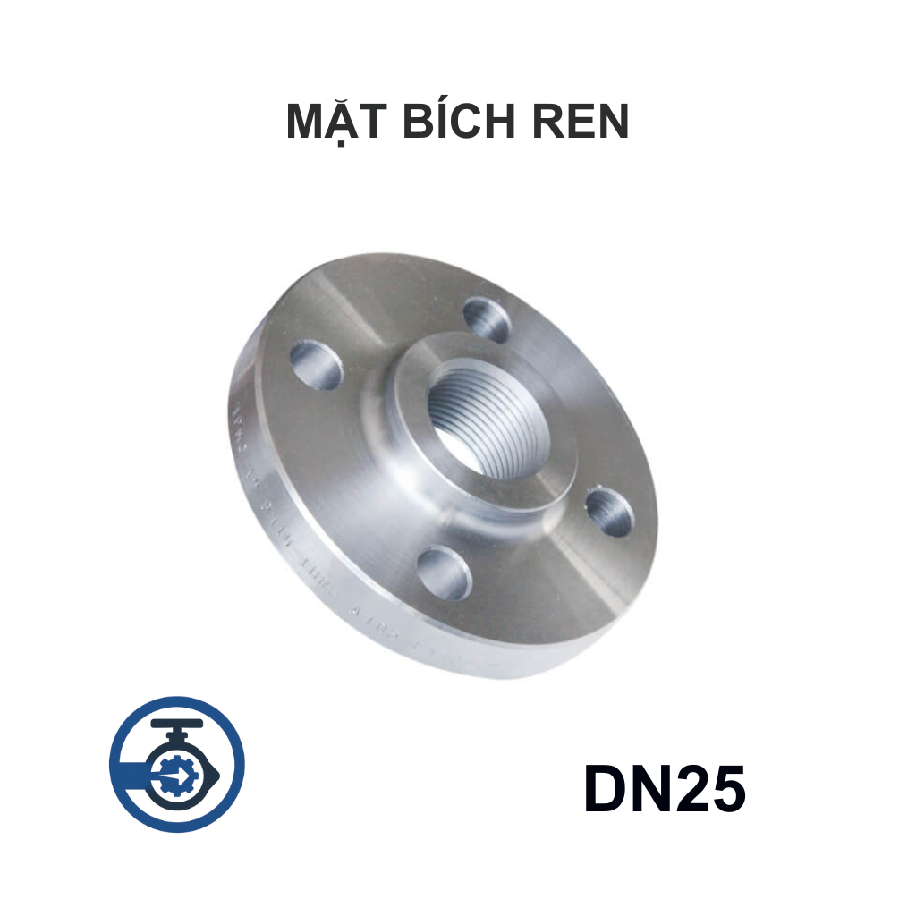 Mặt bích ren DN25 10 Mặt bích ren DN25