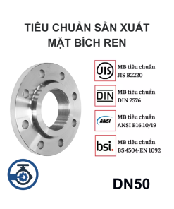Mặt bích ren DN50