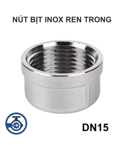 Nút bịt inox ren trong DN15