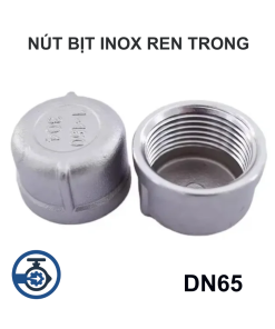 Nút bịt inox ren trong DN65