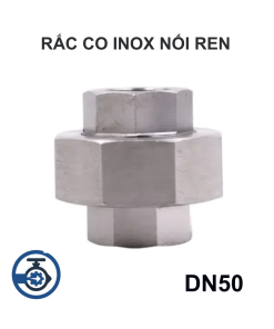 Rắc co inox nối ren DN50