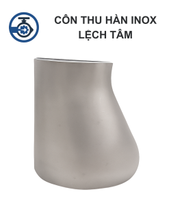 Côn thu hàn inox lệch tâm