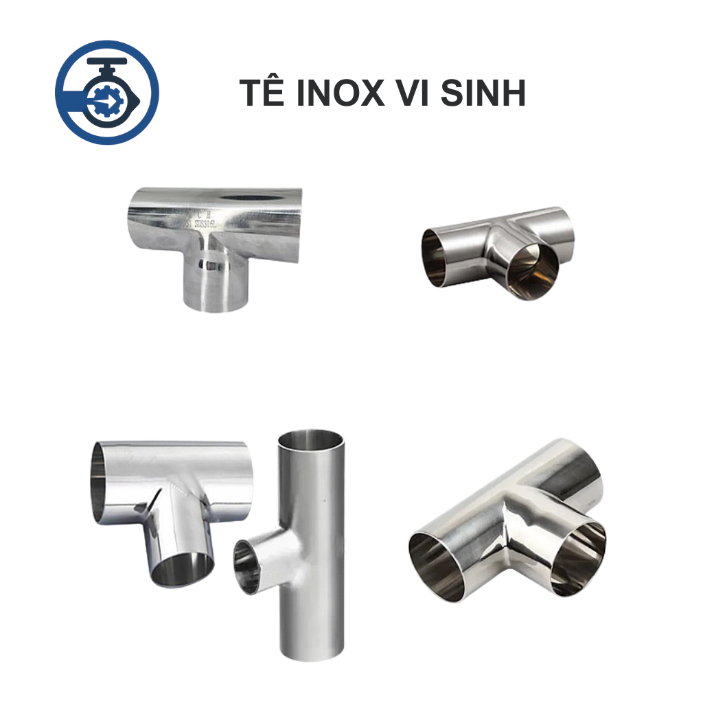 Tê inox vi sinh